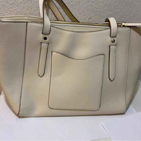 NANETTE LEPORE Dome Tote Crossbody In white Vanilla - Picture 8 of 12
